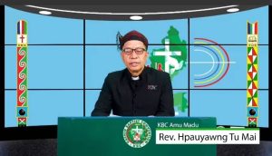 Read more about the article အောက်မြန်မာပြည်မှာ သဘာဝငလျင်ဘေးကြုံတွေ့နေသူများအတွက် ကချင်နှစ်ခြင်းခရစ်ယာန်အသင်းချုပ် (KBC)မှ မတည်အလှူငွေအဖြစ် သိန်းပေါင်း ၁၅၀၀ လှူဒါန်း‌